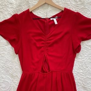 LIKE NEW - Nordstrom’s Leith Front Cinch Jumpsuit